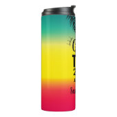 Girls Trip, Crown Year & Name Green Yellow Red Thermosbecher (Nach links gedreht)