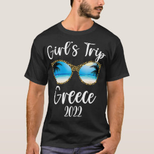 Girls Trip Griechenland 2022 Beach Sunglasses Früh T-Shirt