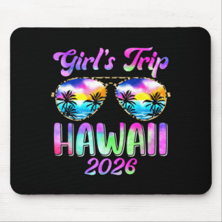 Girls Trip Hawaii 2026 Summer Beach Weekend Mousepad
