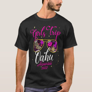Girls Trip Hawaii Oahu 2022 für Women Weekend Birt T-Shirt
