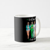 Girls Trip Irish Vacation Frauen Hen Do Holi Kaffeetasse (VorderseiteRechts)