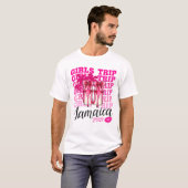 Girls Trip Jamaica 2023 For Womens Weekend, Birthd T-Shirt (Vorne ganz)
