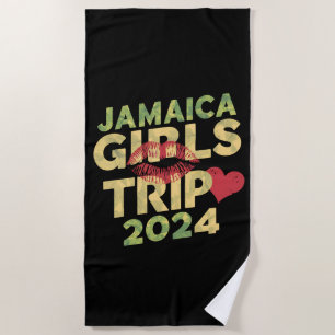 Girls Trip Jamaica 2024 Sommerferien Wochenende Strandtuch