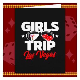 Girl's Trip Las Vegas Vacation Giro del Malcantone Karte