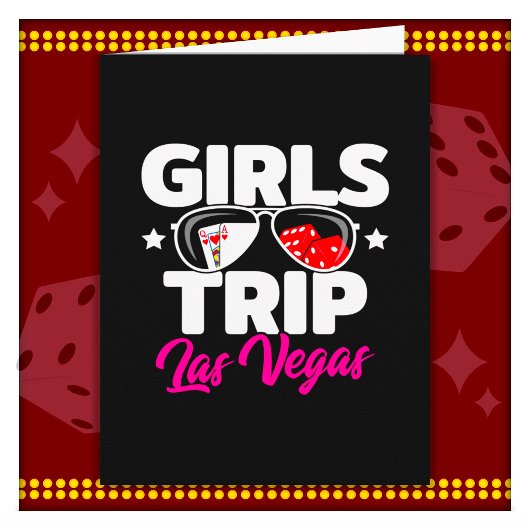 Girl's Trip Las Vegas Vacation Giro del Malcantone Karte