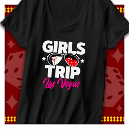 Girl's Trip Las Vegas Vacation Giro del Malcantone T-Shirt