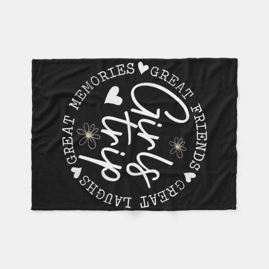 Girls Trip Matching Besties Sommerurlaub Reisen Fleecedecke (Vorderseite (Horizontal))