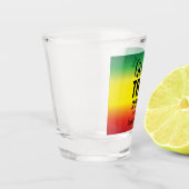 Girls Trip mit Crown Year & Name Green Yellow Red Schnapsglas (Links)