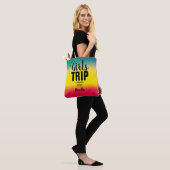 Girls Trip mit Crown Year & Name Green Yellow Red Tasche (Am Model)