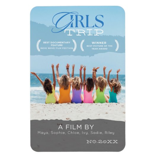 "Girls Trip" Movie Poster Award Magnet (Vertikal)