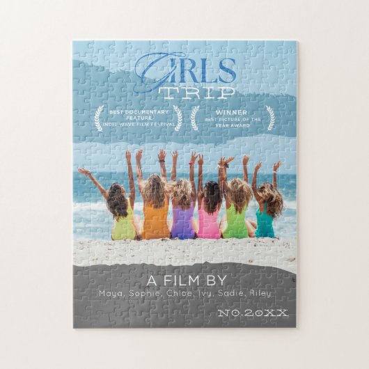 "Girls Trip" Movie Poster Award Plaque Puzzle (Vertikal)