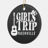 Girls Trip Nashville 2025 Urlaub Sommer Keramik Ornament (Links)