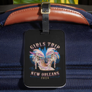 Girls Trip New Orleans 2024 Mardi Gras High Heels Gepäckanhänger