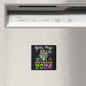 Girls Trip New Orleans 2026 Mardi Gras Day Squad T Magnet (In Situ (Geschirrspüler))
