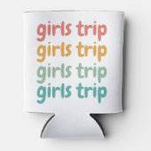 Girls Trip Niedlich Retro Girls Weekend Abenteuerr Dosenkühler (Vorderseite)
