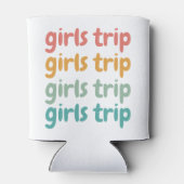 Girls Trip Niedlich Retro Girls Weekend Abenteuerr Dosenkühler (Rückseite)