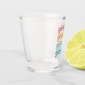 Girls Trip Niedlich Retro Girls Weekend Abenteuerr Schnapsglas (Links)