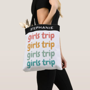 Girls Trip Niedlich Retro Girls Weekend Abenteuerr Tasche