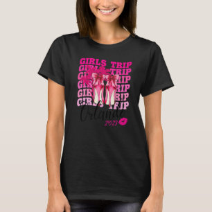 Girls Trip Orlando 2023 Women Weekend Birthday Par T-Shirt