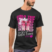 Girls Trip Punta Cana 2023 Womens Weekend Urlaub T-Shirt (Vorderseite)