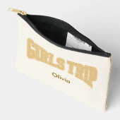 GIRLS TRIP Sunset Varsity Ditzy Floral Makeup Zubehörtasche (Offen)