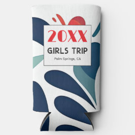 Girls Trip Vibes Personalisiert Can Cooler Selters Dosenkühler