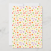 Girls Tropical Frucht Party Twotti Frutti Geburtst Einladung (Rückseite)