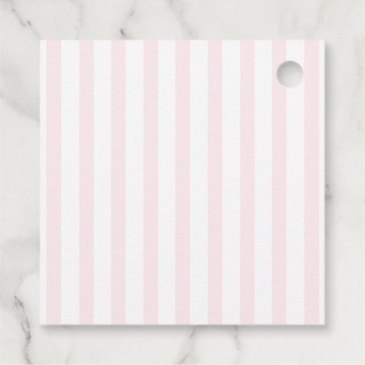 Girls Tutu Coquette Ballerina Geschenkanhänger (Rückseite)