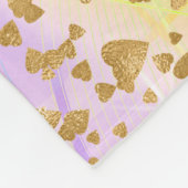 Girls Unicorn Blanket Fleecedecke (Ecke)