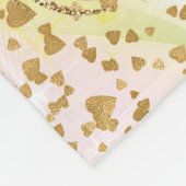 Girls Unicorn Blanket Fleecedecke (Ecke)