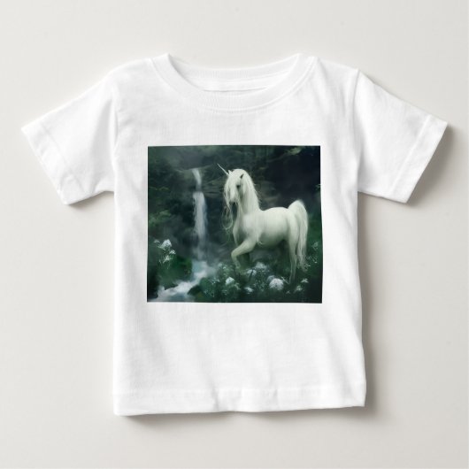 girl's unicorn t-shirt (Vorderseite)