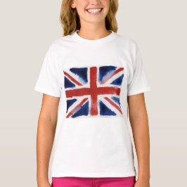 Girl's union jack T-Shirt