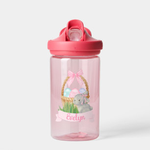 Girls Wasserfarbe Rosa Ostersonne Trinkflasche