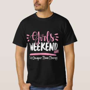 Girls Weekend 2022 Weekend weg Strände beleben und T-Shirt