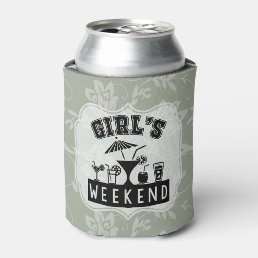 Girl's Weekend-Bierkino - Party für alle Farbvaria Dosenkühler (Kanne Vorderseite)