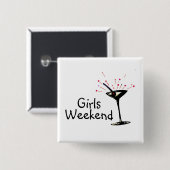 Girls Weekend Button (Vorne & Hinten)