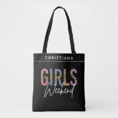 Girls Weekend Cheetah Print Girls Tour Individuell Tasche (Vorderseite)