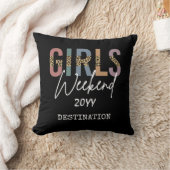 Girls Weekend Cheetah Print Girls Tour Kissen (Decke)