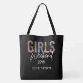Girls Weekend Cheetah Print Girls Tour Tasche (Rückseite)