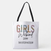 Girls Weekend Cheetah Print Girls Tour Tasche (Vorderseite)