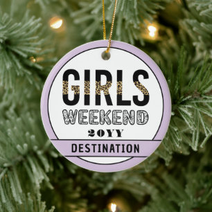 Girls Weekend Girls Club Keramik Ornament