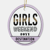 Girls Weekend Girls Club Keramik Ornament (Links)