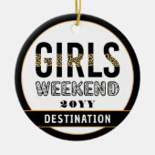 Girls Weekend Girls Club Keramik Ornament (Vorne)