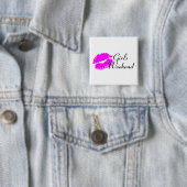 Girls Weekend (Kiss) Button (Beispiel)