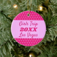 Girls Weekend Niedlich Pink Polka Dot Best Friend