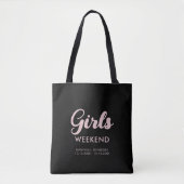 Girls Weekend Reise Reiseziel Spaß Matching Tasche (Vorderseite)