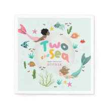 Girls Whimsical Under the Sea Splash 2nd Birthday