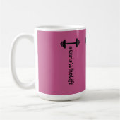 #Girls Who Lift Barbell Tasse (Links)