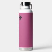 #Girls Who Lift Barbell Water Flasche (Rückseite)