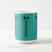 #Girls Who Lift Dumbell Tasse (Mittel)